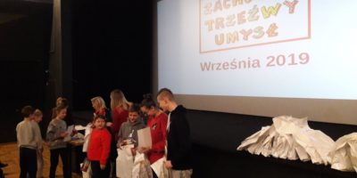 Laureaci konkursu plastycznego ogólnopolskiej kampanii Zachowaj Trzeźwy Umysł 2019